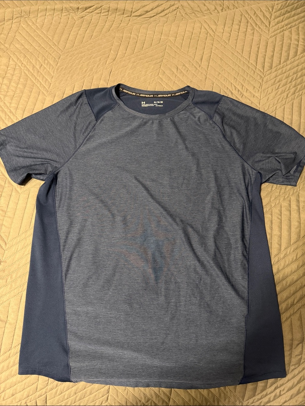 Under Armour Men’s Short Sleeve Training Tee - Heather Navy